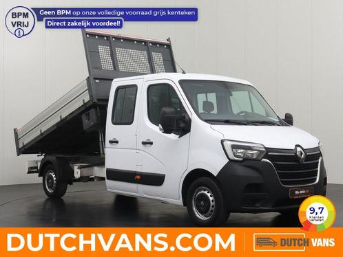Renault Master Kipper 2.3DCI | wit, Auto's, Bestelauto's, Lease, Handgeschakeld, BTW verrekenbaar, Diesel, Wit, Euro 6, Renault