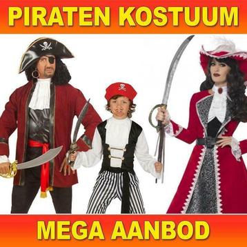 Piraten kleding voor heren | Mega aanbod piraten kostuums!