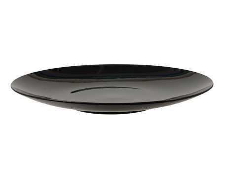 Onderbord Bowl Black, Zwart 45 cm. rond  onderbord schaal, Huis en Inrichting, Woonaccessoires | Kunstplanten en Kunstbloemen