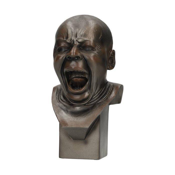 Franz Xavier Messerschmidt - Beeldje, De Gaper - 18 cm -, Antiek en Kunst, Curiosa en Brocante