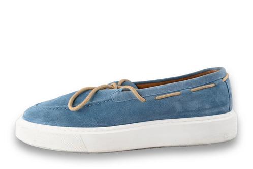 Stefano Lauran Bootschoenen in maat 44 Blauw | 10% extra, Kleding | Heren, Schoenen, Blauw, Zo goed als nieuw, Verzenden