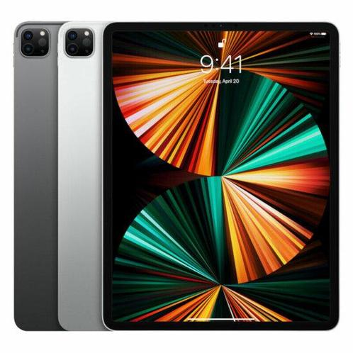 Apple iPad Pro 5 256GB 12.9 inch zwart (2021) Wifi (4G) +..., Computers en Software, Apple iPads, Nieuw, Verzenden
