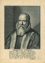 Portrait of Franciscus Gomarus, Antiek en Kunst