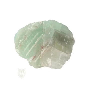 Smaragd Groene Calciet  Cluster Nr 59 - 141 gram beschikbaar voor biedingen