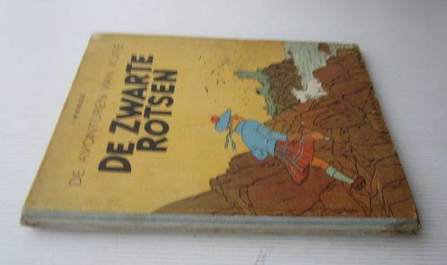 Kuifje 7 - De zwarte rotsen (A46) - 1 Album - Herdruk - 1947, Boeken, Stripboeken