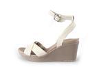 Crocs Sandalen in maat 36 Beige | 10% extra korting, Verzenden, Beige, Sandalen of Muiltjes, Zo goed als nieuw