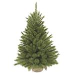 Forest Frosted Kunstkerstboom in Jute - H90 x Ø62 cm - Groen, Diversen, Kerst, Verzenden, Nieuw