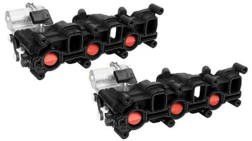 2X inlaatspruitstuk + stelmotor Porsche Audi VW 2.7 / 3.0TDI, Auto-onderdelen, Motor en Toebehoren, Gereviseerd, Audi, Porsche