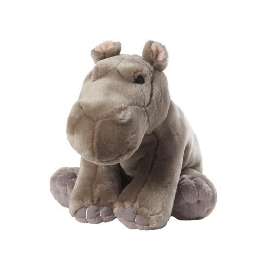 Zittende nijlpaard knuffel 22 cm - Knuffel nijlpaarden, Kinderen en Baby's, Speelgoed | Knuffels en Pluche, Ophalen of Verzenden