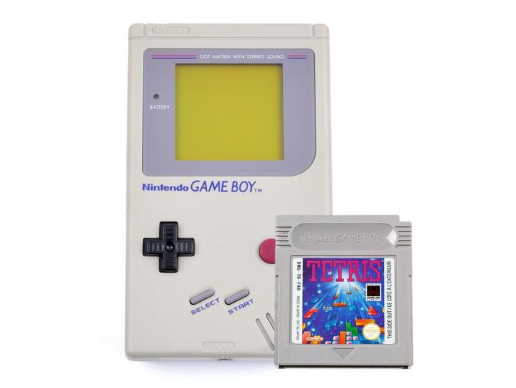 Gameboy Classic Original Grey Tetris Starter Pack, Spelcomputers en Games, Spelcomputers | Nintendo Game Boy, Zo goed als nieuw