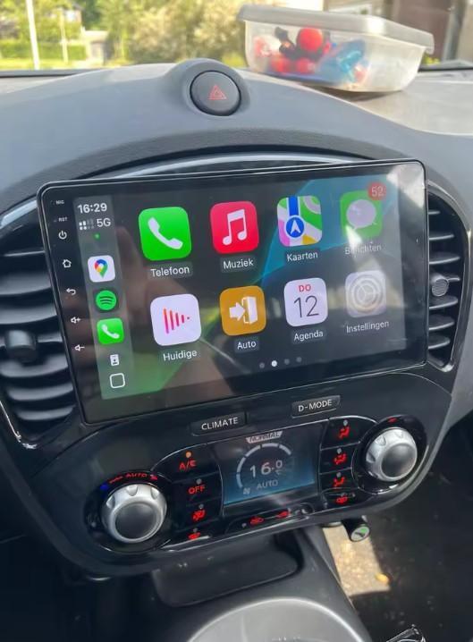 Nissan Juke android 14 navigatie apple carplay dab+ radio, Auto diversen, Autonavigatie, Nieuw, Ophalen of Verzenden