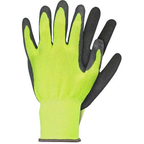 Talen Tools Werkhandschoenen Latex Geel - Maat S (Tuin), Tuin en Terras, Hand-tuingereedschap, Nieuw, Ophalen of Verzenden