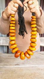 Ketting Berber Amber - Fenolhars kralen - Barnsteen - 60 cm, Nieuw