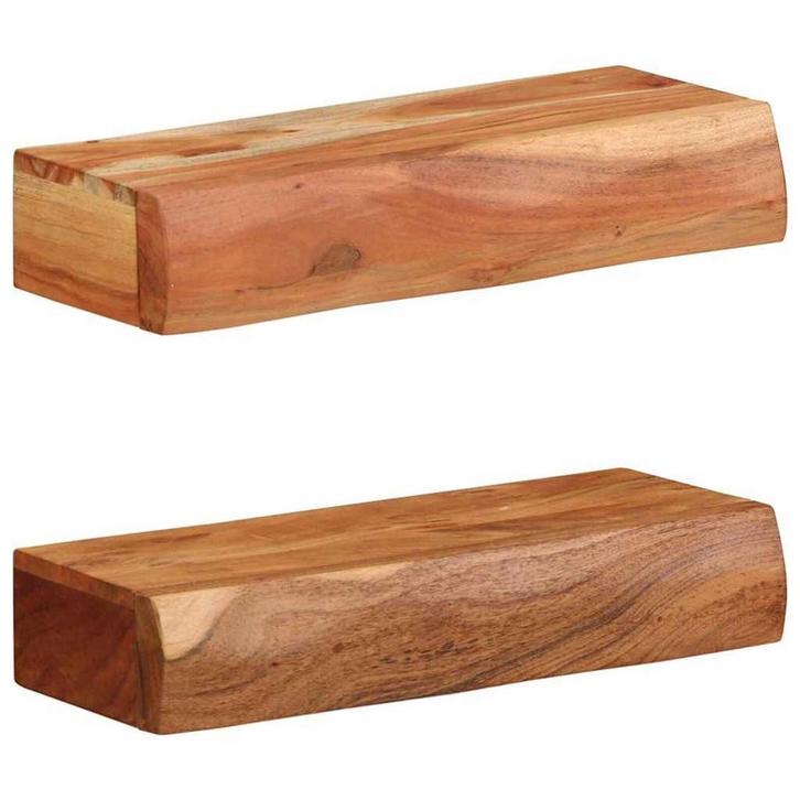 Massief Acacia Wandschappen 40cm | OP = OP | 35%, Huis en Inrichting, Woonaccessoires | Wandplanken en Boekenplanken, Nieuw, Ophalen of Verzenden