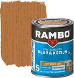 Rambo Pantserbeits Deur & Kozijn Transparant Licht Eiken, Minder dan 5 liter, Verzenden, Nieuw, Beits