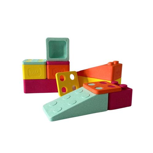 Bygge - 12-delige bygge Set FARVESPIL Josse  - modulair, Kinderen en Baby's, Speelgoed | Overig