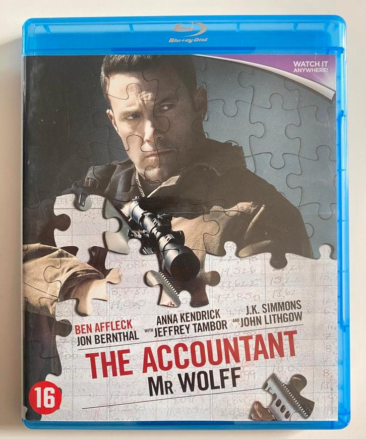 THE ACCOUNTANT MR WOLFF (BLURAY), Cd's en Dvd's, Blu-ray, Gebruikt, Verzenden