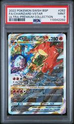 PSA 9 | Charizard VSTAR | SWSH Black Star Promo | SWSH262, Hobby en Vrije tijd, Verzamelkaartspellen | Pokémon, Ophalen of Verzenden