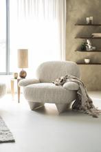 Fauteuil Eleonora JAYDEN Beige *NIEUW*, Nieuw, 75 tot 100 cm, Ophalen of Verzenden, Organisch Modern