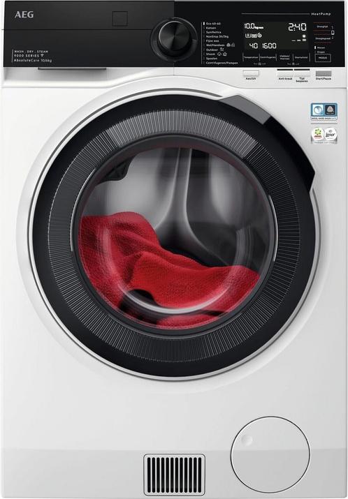Aeg LWR9706C8 was/droogcombinatie met 10 kg. vulgewicht, Witgoed en Apparatuur, Wasmachines, Nieuw, 1600 toeren of meer, Voorlader