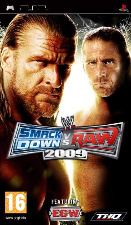 WWE Smackdown vs Raw 2009 (Sony PSP), Spelcomputers en Games, Games | Sony PlayStation Portable, Gebruikt, Vanaf 12 jaar, Verzenden