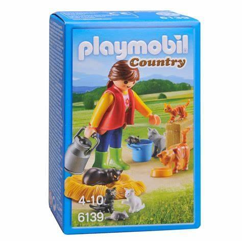 Playmobil Bonte Kattenfamilie – 6139 (Nieuw), Kinderen en Baby's, Speelgoed | Playmobil, Nieuw, Verzenden