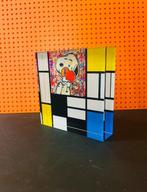 Artmony - Snoopy love in mondrian