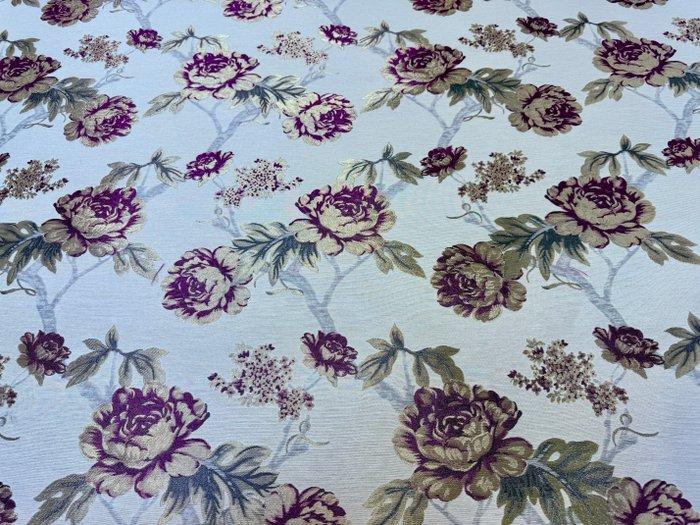 Lampassestof in zijde - Meubelstof - 2.5 m - 1.4 m, Antiek en Kunst, Antiek | Kleden en Textiel