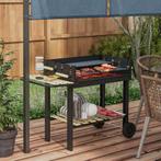 TRUUSK Houtskoolgrill BBQ Campinggrill Met Twee Grillrooster, Tuin en Terras, Houtskoolbarbecues, Verzenden, Nieuw, TRUUSK