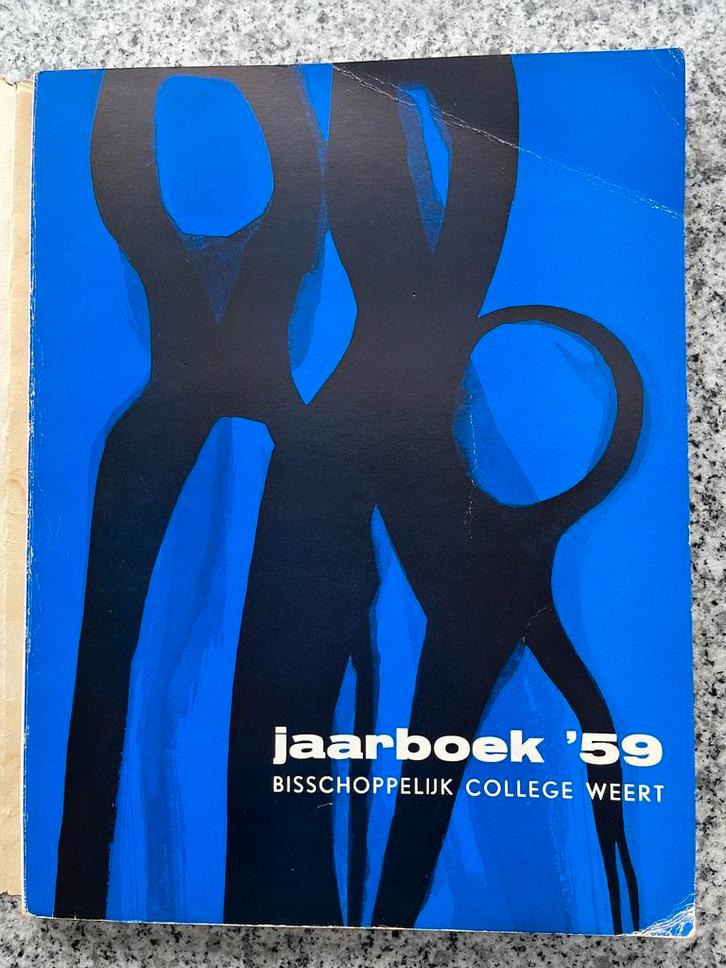 Jaarboek ’59 Bisschoppelijk College Weert, Boeken, Geschiedenis | Stad en Regio, Gelezen, 20e eeuw of later, Verzenden