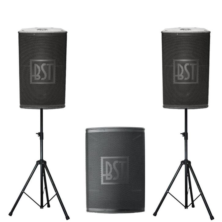 Actieve zang set 2 x 15Inch speakers en 18Inch subwoofer, Muziek en Instrumenten, Versterkers | Keyboard, Monitor en PA, 1000 watt of meer