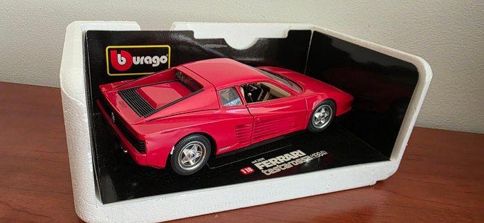 Bburago 1:18 - Modelauto - Ferrari Testarossa (1984), Hobby en Vrije tijd, Modelauto's | 1:5 tot 1:12