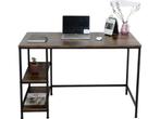 Bureau Stoer - computertafel - industrieel design met, Huis en Inrichting, Bureaus, Verzenden, Nieuw