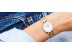 Cluse Boho Chic Petite - Polshorloge - 28 mm - Wit Goud, Sieraden, Tassen en Uiterlijk, Horloges | Dames, Verzenden, Nieuw
