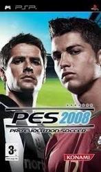 PES 2008 Pro Evolution Soccer (psp used game), Ophalen of Verzenden, Zo goed als nieuw