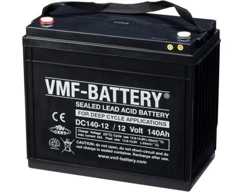 VMF AGM Deep Cycle accu | DC140-12 | 12V 140Ah, Auto-onderdelen, Accu's en Toebehoren, Ophalen of Verzenden