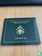 Vaticaan jaarset 2005 Johannes Paulus II, Postzegels en Munten, Munten | Europa | Euromunten, Verzenden, Setje