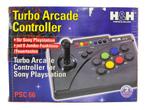 H&H Turbo Arcade Controller [Complete], Spelcomputers en Games, Spelcomputers | Sony PlayStation 1, Ophalen of Verzenden, Nieuw