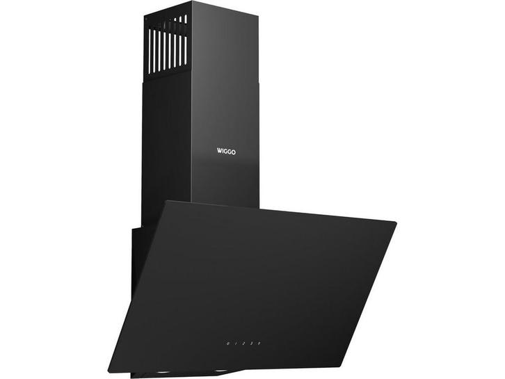 Wiggo WE-A641G(B) - Schuine Afzuigkap - 60 cm - 650 m³/h -, Witgoed en Apparatuur, Afzuigkappen, Nieuw, Verzenden