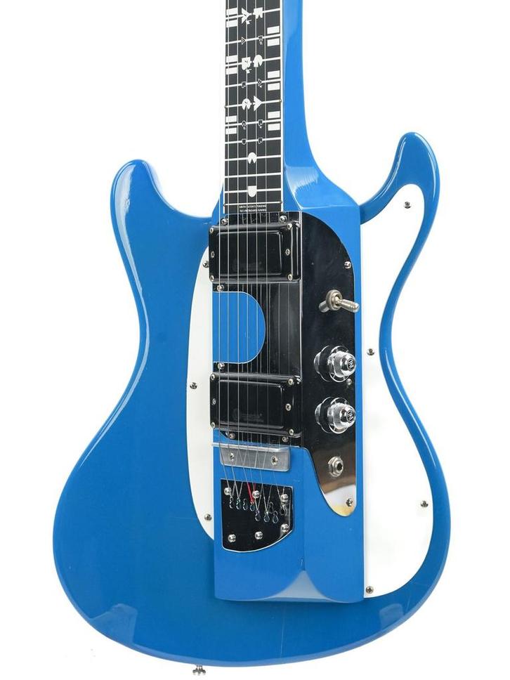 Mosrite Melobar Blue 1960s (Elektrische Gitaren,Solid Body), Muziek en Instrumenten, Snaarinstrumenten | Gitaren | Elektrisch