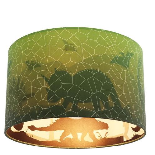 Groene plafondlamp Dino, binnenzijde doorschijnend, Kinderen en Baby's, Kinderkamer | Inrichting en Decoratie, Nieuw, Ophalen of Verzenden