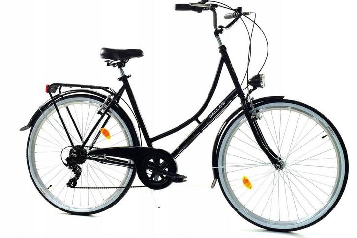 Damesfiets - 28 inch - met 7 versnellingen - zwart, Fietsen en Brommers, Fietsen | Dames | Damesfietsen, Nieuw, Ophalen of Verzenden
