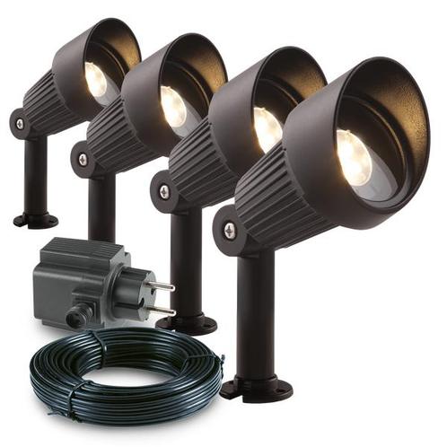 Tuinspot Focus Bundelset | Zwart | 12V | Garden Li, Tuin en Terras, Buitenverlichting, Ophalen of Verzenden