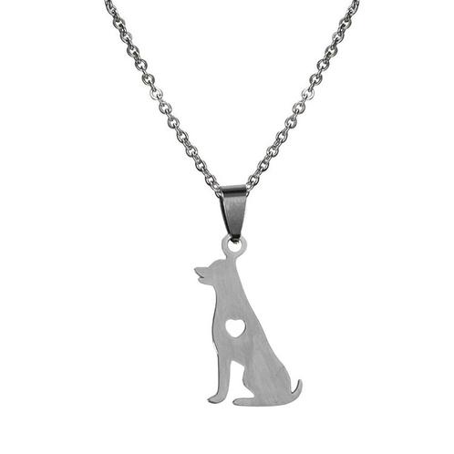Fako Bijoux® - Ketting Met Hanger - Stainless Steel - RVS -, Sieraden, Tassen en Uiterlijk, Kettingen, Verzenden