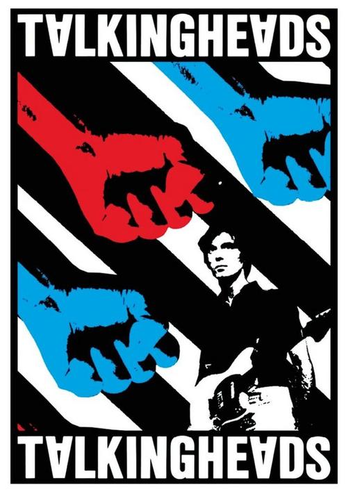 Posters - Poster Talking Heads - Talking Heads, Verzamelen, Muziek, Artiesten en Beroemdheden, Zo goed als nieuw, Verzenden