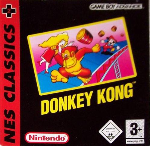 Donkey Kong NES Classics-Standaard (GBA) Gebruikt, Spelcomputers en Games, Games | Nintendo Game Boy, Zo goed als nieuw, Ophalen of Verzenden