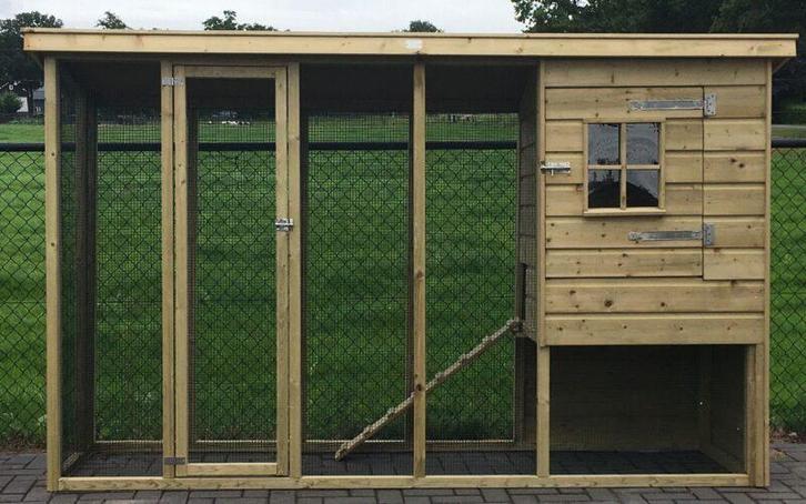 kippenhokken legnest kippenren kippenhok met ren kippen, Dieren en Toebehoren, Pluimvee | Toebehoren, Nieuw, Overige typen, Ophalen