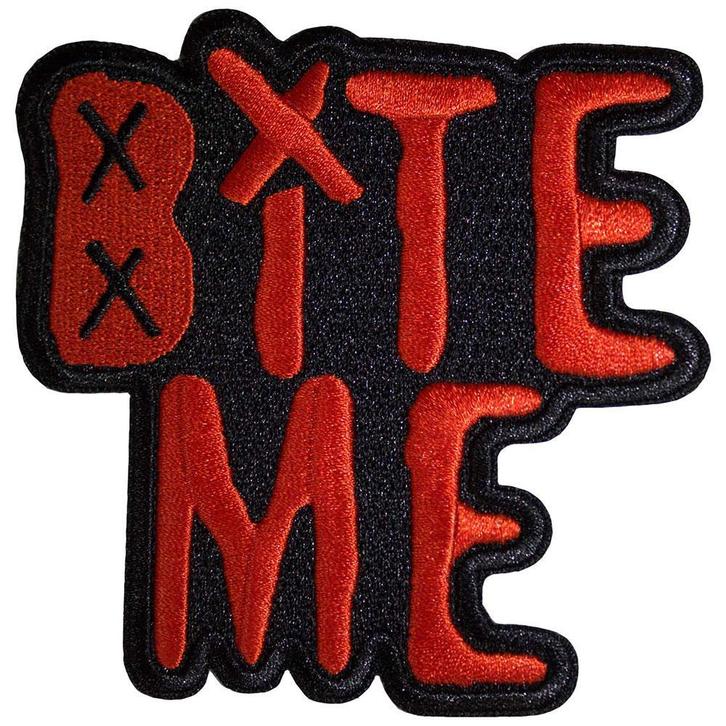 Avril Lavigne - Bite Me - Patch officiële merchandise, Verzamelen, Muziek, Artiesten en Beroemdheden, Kleding, Nieuw, Ophalen of Verzenden