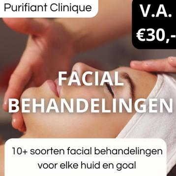 Facial Behandelingen vanaf €30 bij Purifiant Clinique! beschikbaar voor biedingen