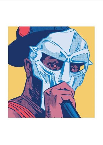 Posters - Poster MF Doom - MF Doom beschikbaar voor biedingen